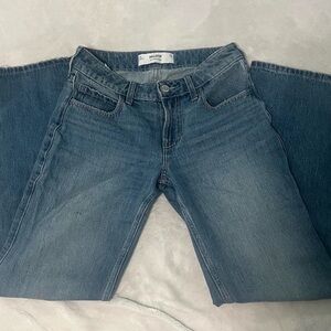 Hollister Women's Baggy Jeans - Classic Blue